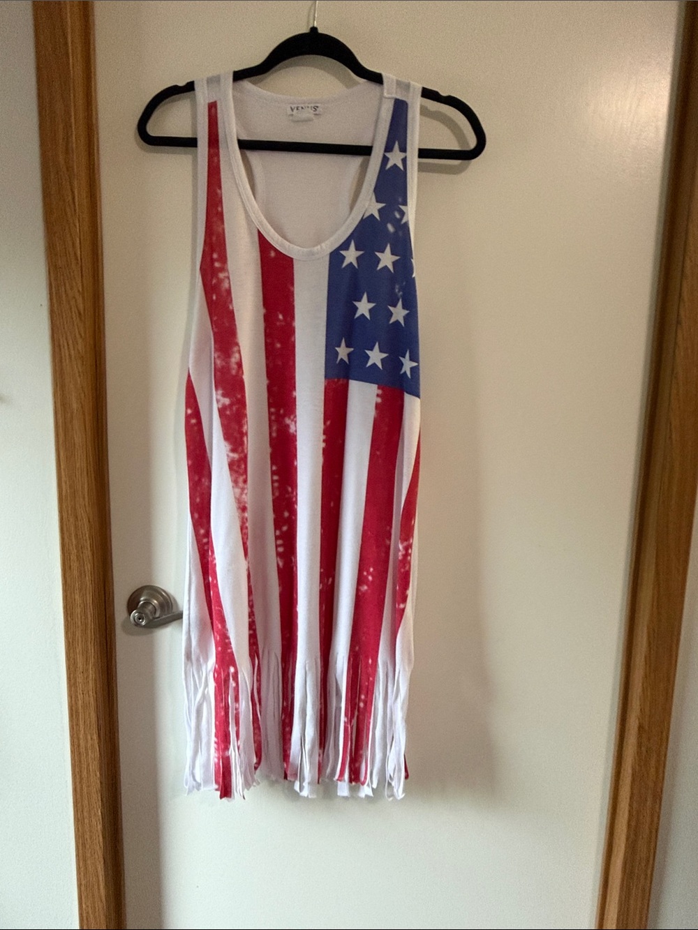 VENUS Red White and Blue Dress